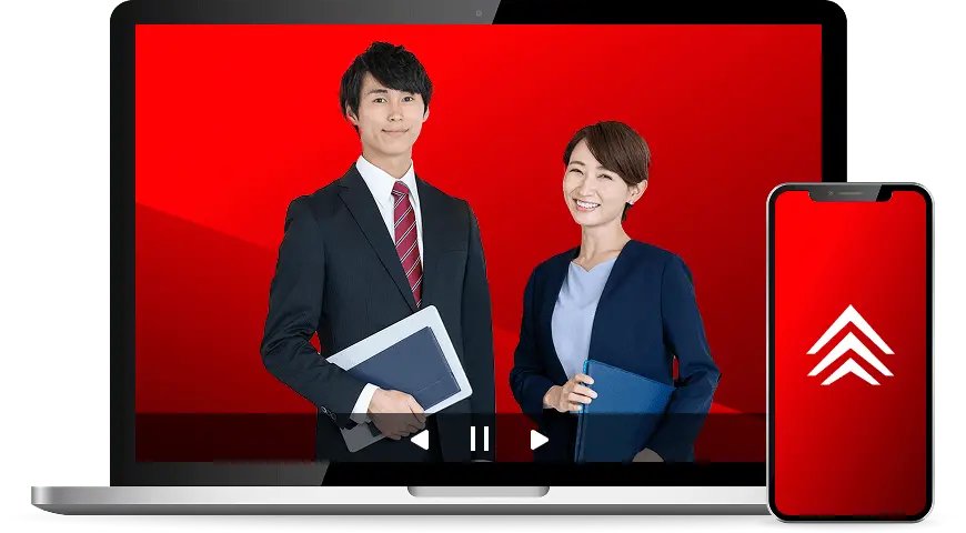 AI Boosterのロゴが表示されたノートパソコンの画像