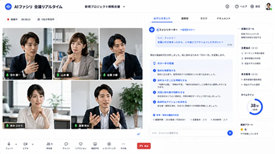 会議の行き詰まりを解消