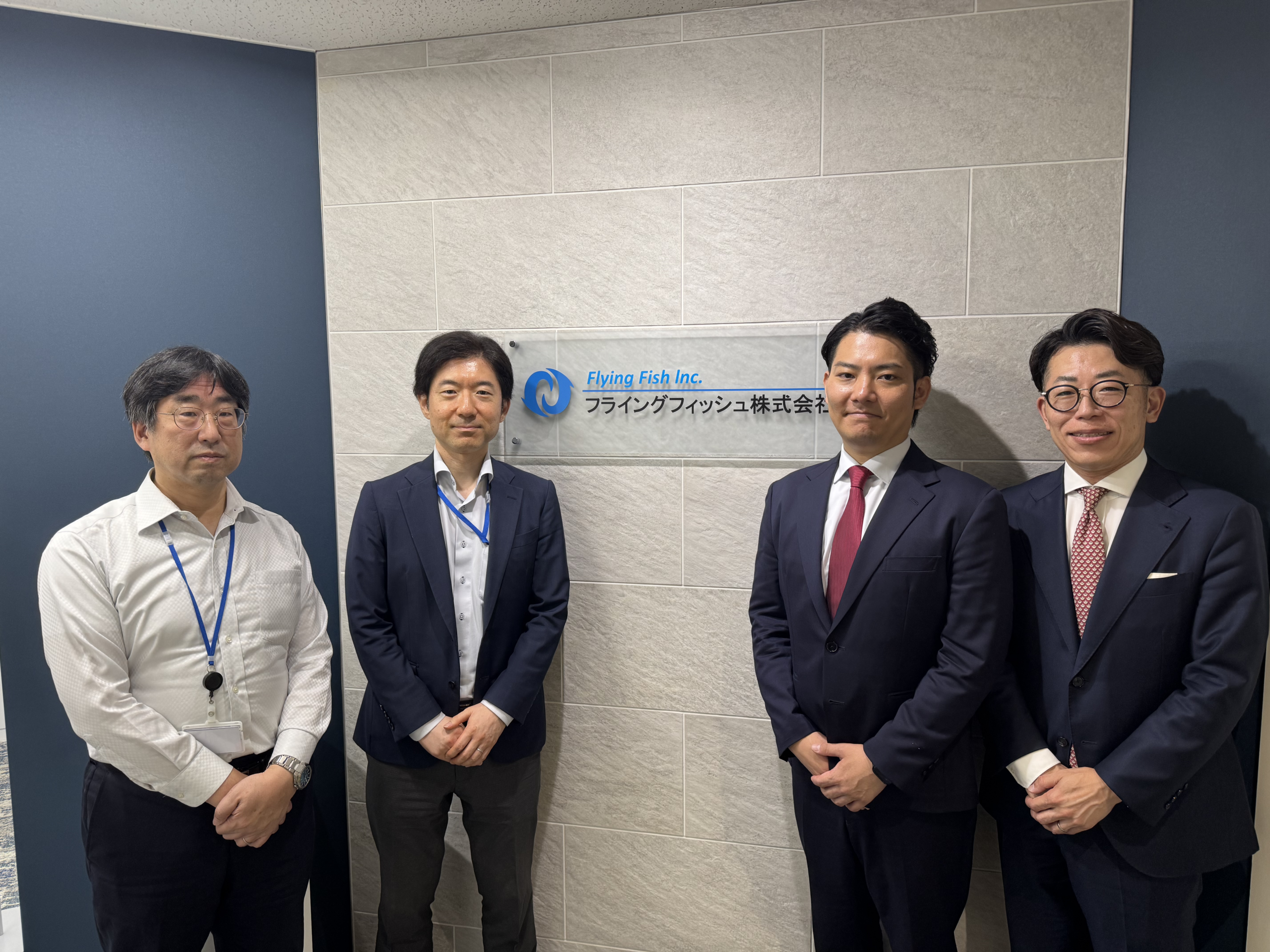 フライングフィッシュ株式会社様の導入インタビュー時の写真